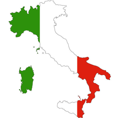 itaalia kaart